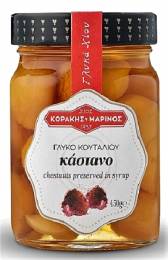 Γλυκό Κουταλιού Κάστανο Κοράκης - Μαρίνος 450gr